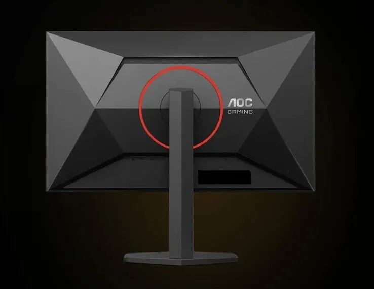 Foto tampak port belakang dan konektivitas I/O AOC Rilis Monitor Gaming 27 Inci 260Hz QHD, Harganya Terjang