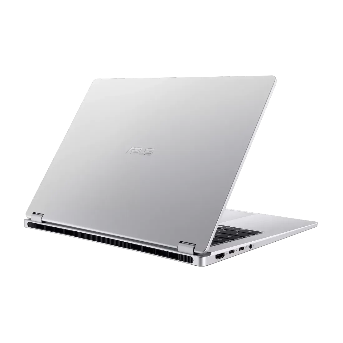 Foto tampak port belakang dan konektivitas I/O ASUS Vivobook Pro 14 Baru Bawa OLED 120Hz dan Baterai 27 Jam