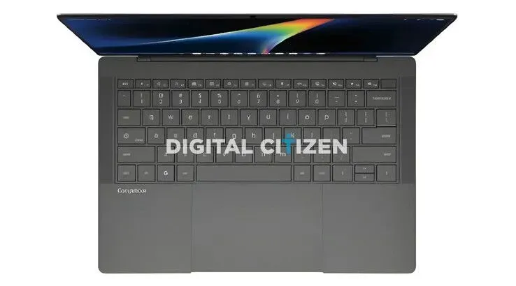 Foto tampak penampang atas Bocoran Harga Laptop ASUS Googlebook Bikin Syok, Setara Rp22