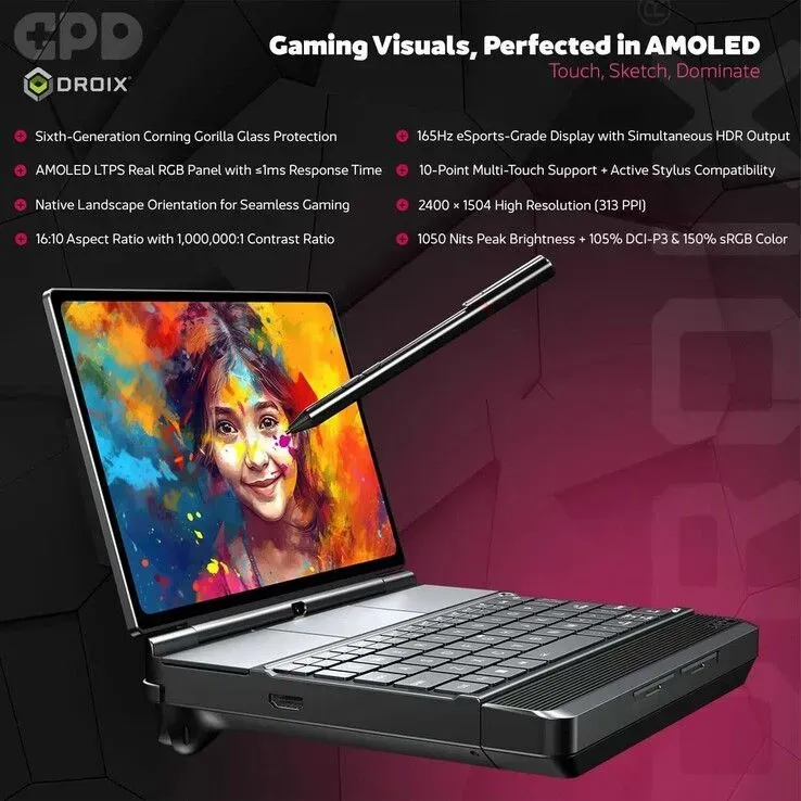 Foto tampak ukuran saat digenggam tangan GPD Win Max 3 Tembus Rp28 Juta, Mengapa Harganya Makin Mahal