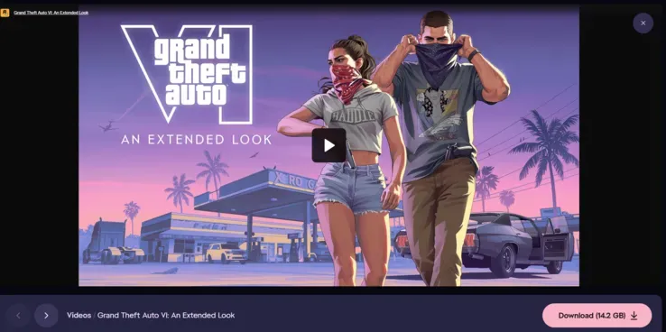 Foto tampilan multi-monitor dan display GTA 6 Hadirkan Detail Mengejutkan dalam Unduhan 14,2GB