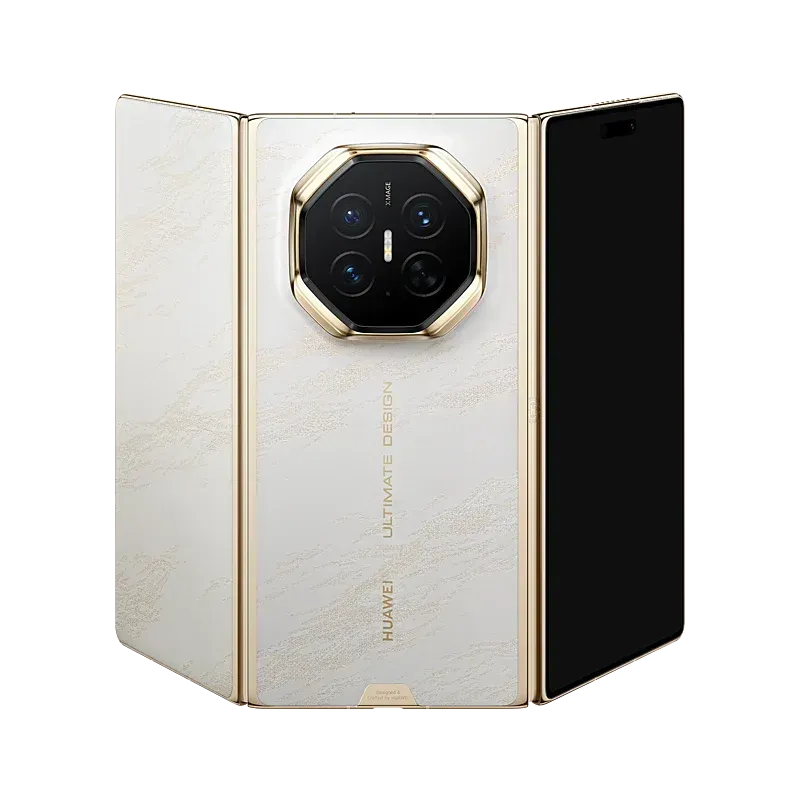 Ilustrasi huawei mate xt 2 pure white Huawei Mate XT 2 Buka Pre-Order: Bawa RAM 16GB dan Memori Mo