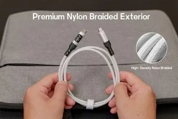 Ilustrasi csm vogatiki nylon d4f7eb3c8a Kabel Charger Ini Punya Layar Bawaan dan Transfer Data 80 Gb