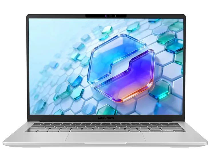 Foto tampak desain bagian depan Mechrevo Wujie 14S 2026: Laptop Murah Pesaing MacBook Neo Ha