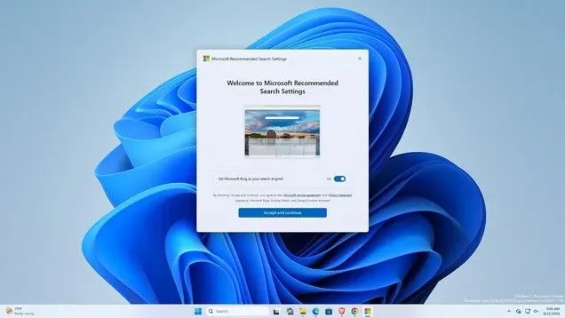 Ilustrasi csm microsoft settings app asking to make bing as search engine 5212881864 Microsoft Rilis Aplikasi Rahasia di Windows 11, 'Paksa' Bing