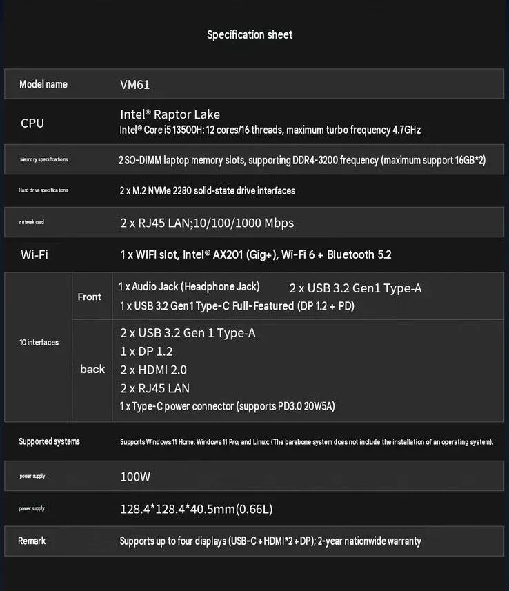 Ilustrasi csm complete specs of the asus vm61 mini pc 9b6a446bce Mini PC ASUS Terbaru Berukuran 0,66 Liter Meluncur, Sehebat