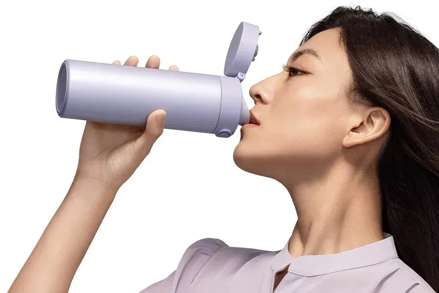 Ilustrasi mijia flip lid insulated mug 2 launch specs price Mug Termos Xiaomi Ini Tahan Panas dan Dingin hingga 6 Jam
