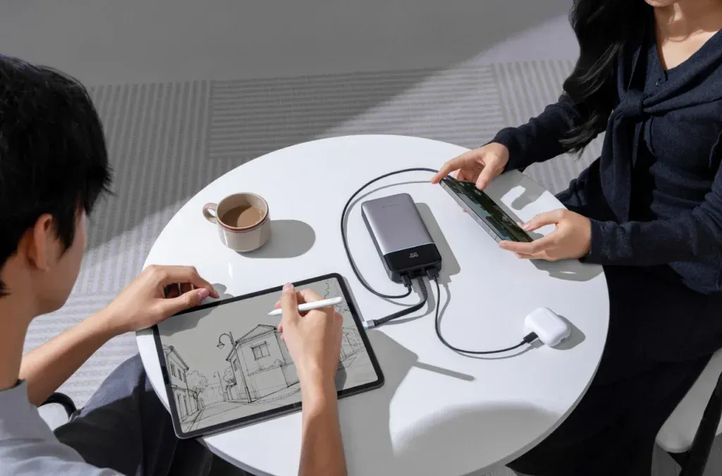 Ilustrasi cuktech 25 power bank se 1 Power Bank Cuktech 25.000mAh Ini Bisa Isi Laptop 100W