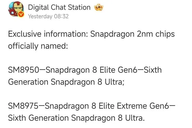Ilustrasi csm digital chat station 8 elite extreme gen 6 99045f23da Qualcomm Dikabarkan Ganti Nama Chipset Flagship 2nm Jadi Leb