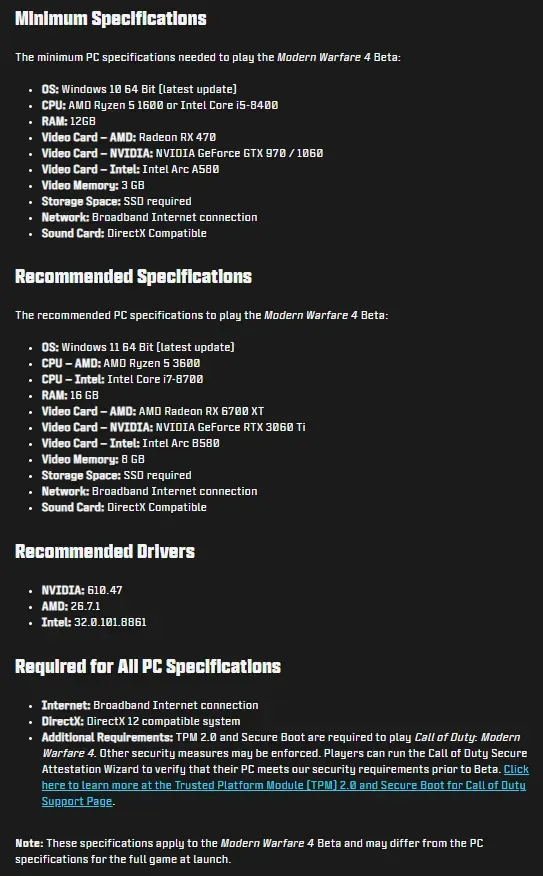 Foto tampilan multi-monitor dan display Ramah PC Kentang? Ini Spesifikasi Call of Duty Modern Warfar
