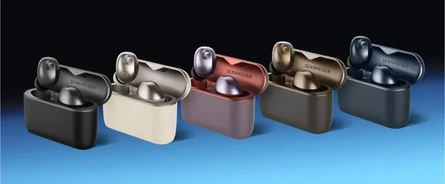 Ilustrasi sennheiser momentum true wireless 5 colors Sennheiser Momentum True Wireless 5: Earbud dengan Baterai y