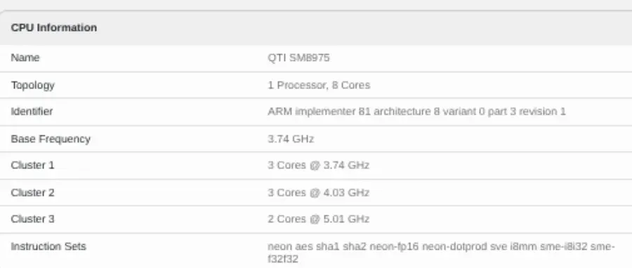 Ilustrasi snapdragon 8 elite extreme gen 6 cpu 5ghz Snapdragon 8 Elite Extreme Gen 6 Tembus 5GHz, Skor Masih Loy