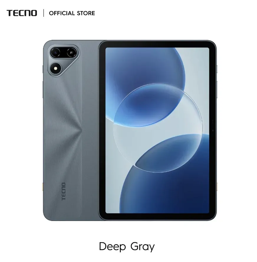 Ilustrasi tecno deep gray Tecno Megapad SE 2 Resmi Meluncur, Tablet 2K LTE Harga Rp3 J