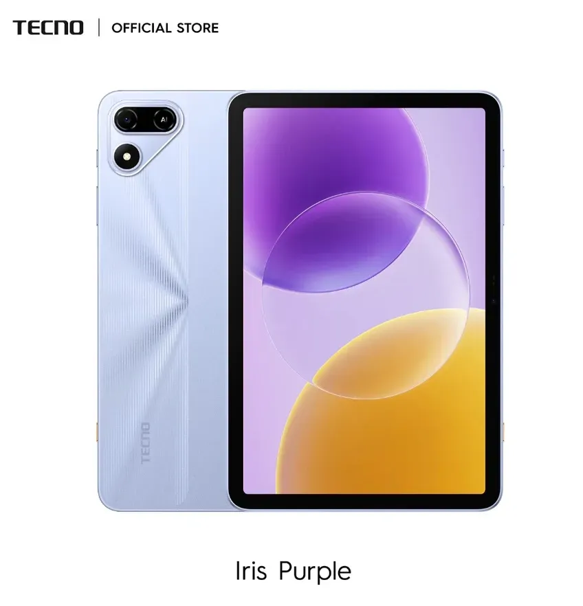 Ilustrasi tecno iris purple Tecno Megapad SE 2 Resmi Meluncur, Tablet 2K LTE Harga Rp3 J