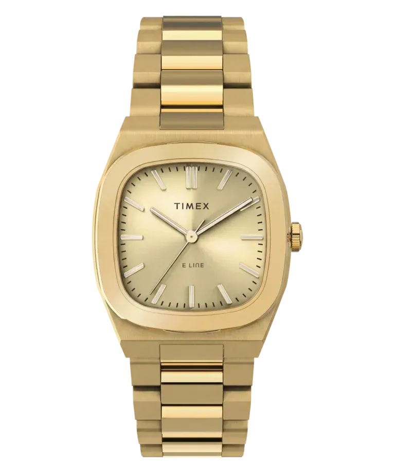 Ilustrasi timex quartz e line watches 3 Timex Hidupkan Kembali Desain TV Dial Retro dalam Seri Quart