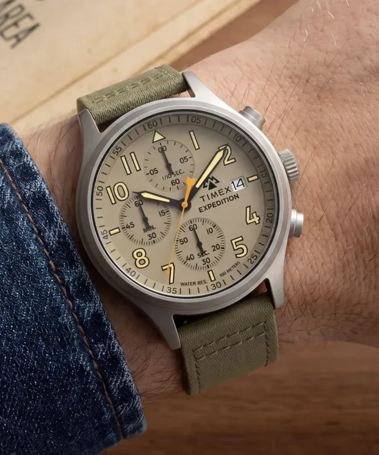 Ilustrasi timex expedition sierra chronograph 1 Timex Rilis Expedition Sierra Chronograph Bergaya Taktikal M