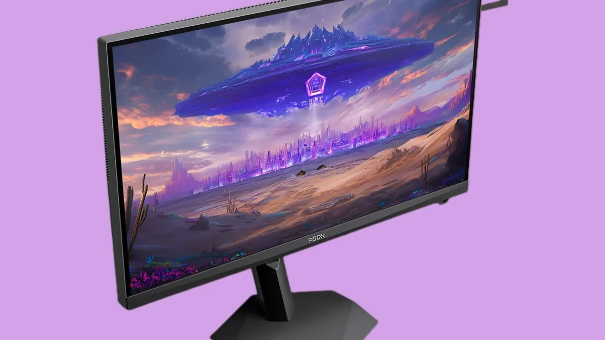 Monitor gaming AOC Agon Optimus Ultra AGP277KXM dengan panel 5K Mini LED
