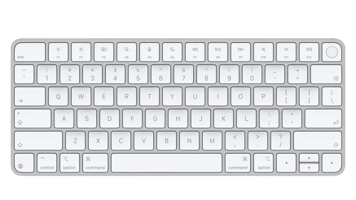 Tampilan Apple Magic Keyboard terbaru dengan ikon simbol minimalis