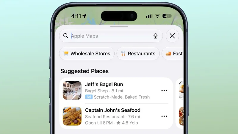 Apple Maps Mulai Disisipi Iklan, Pengguna Tak Bisa Mematikannya