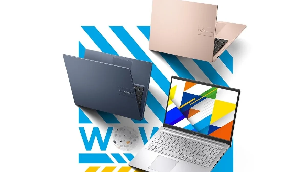 Asus Vivobook 15 X1504 dengan prosesor Intel Wildcat Lake dan desain laptop tipis