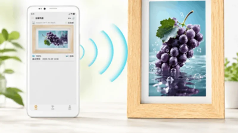 Bisa Tahan Setahun, Bingkai Foto E-Ink Bigme F7 Dobrak Batas Baterai