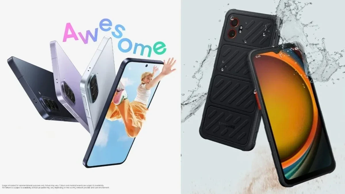Ilustrasi Samsung Galaxy A58 dan Xcover FR