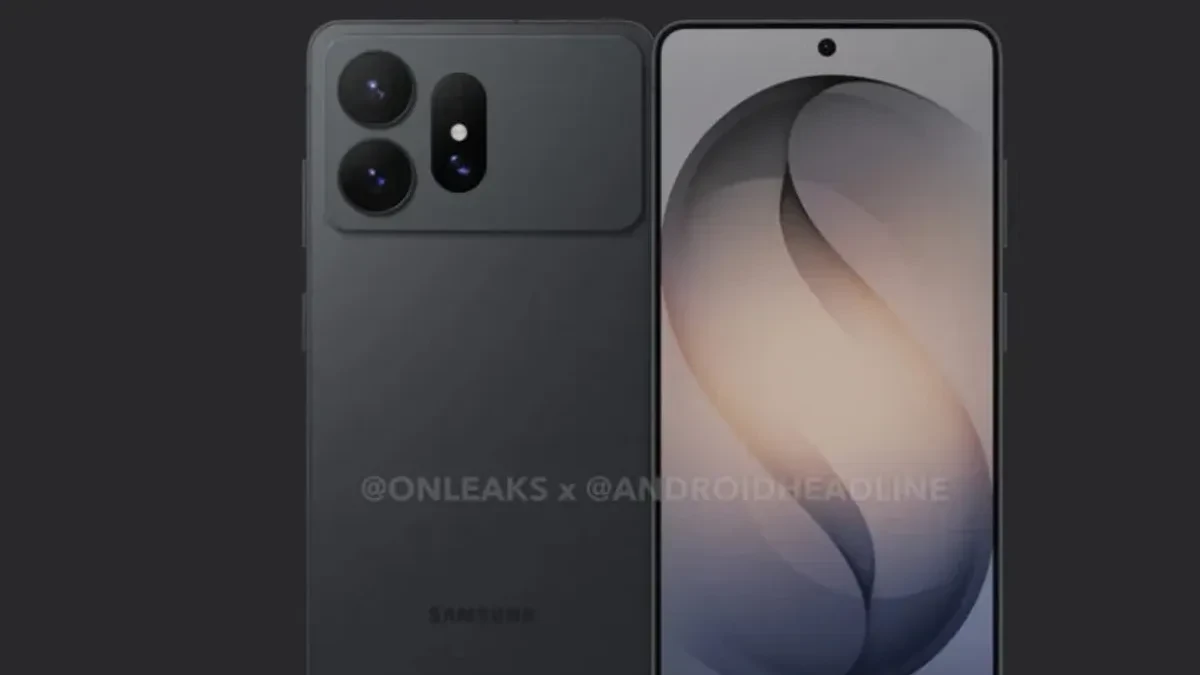 Bocoran render CAD memperlihatkan desain modul kamera baru Samsung Galaxy S27 Ultra