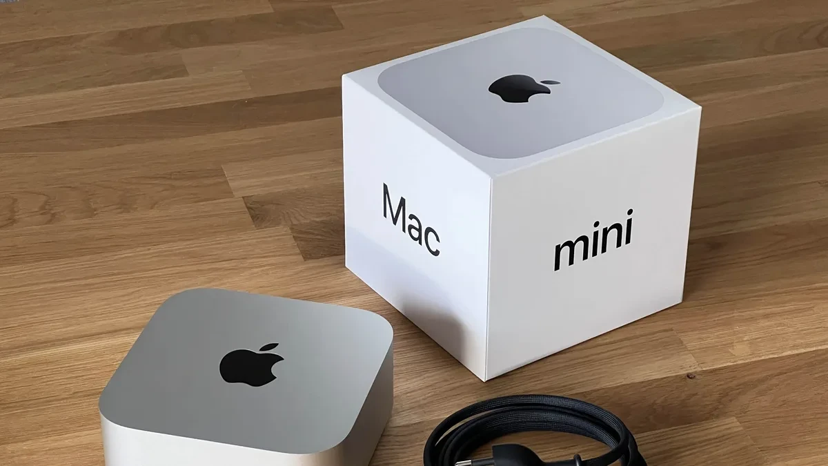 Ilustrasi Mac Mini dan iPad Mini terbaru dari Apple