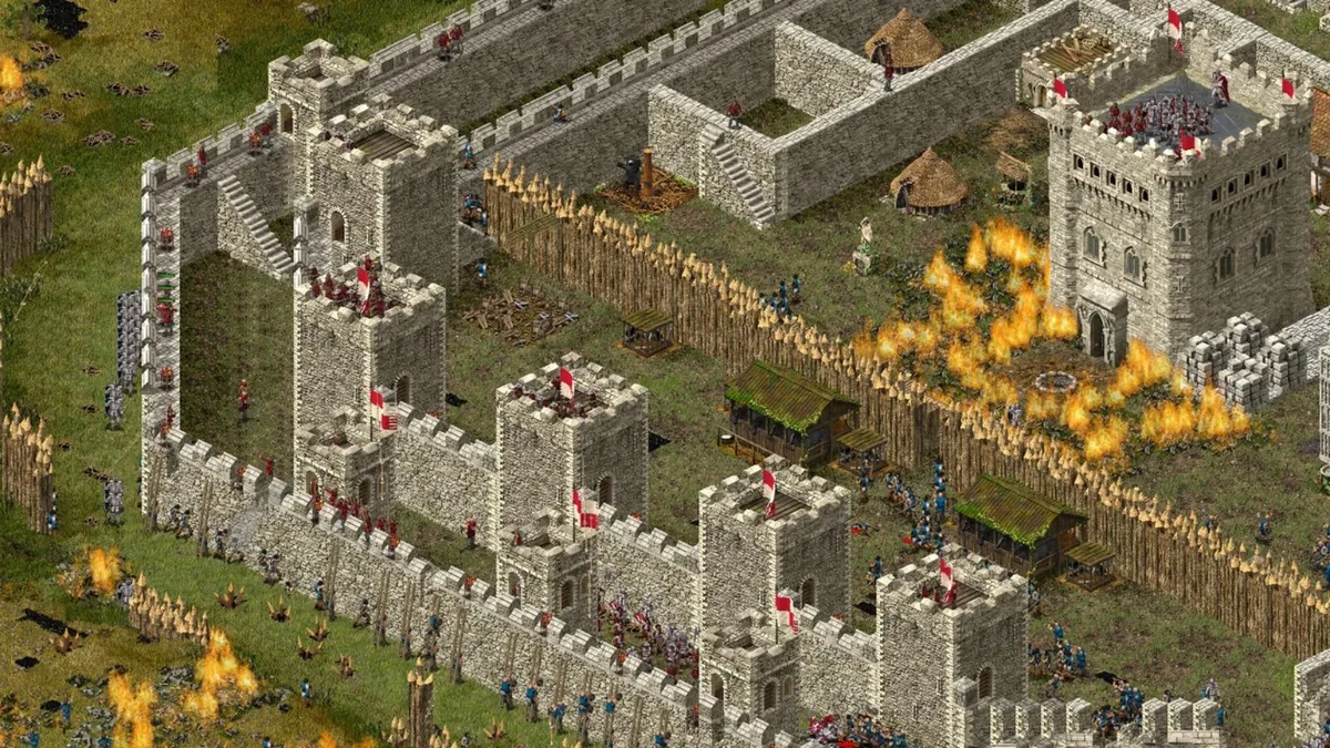 Gameplay Stronghold Definitive Edition RTS Medieval