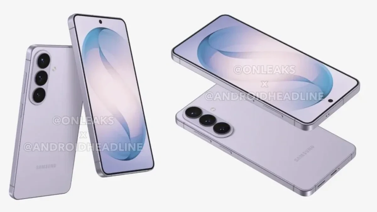 Render bocoran Samsung Galaxy S27 dengan tiga kamera belakang vertikal