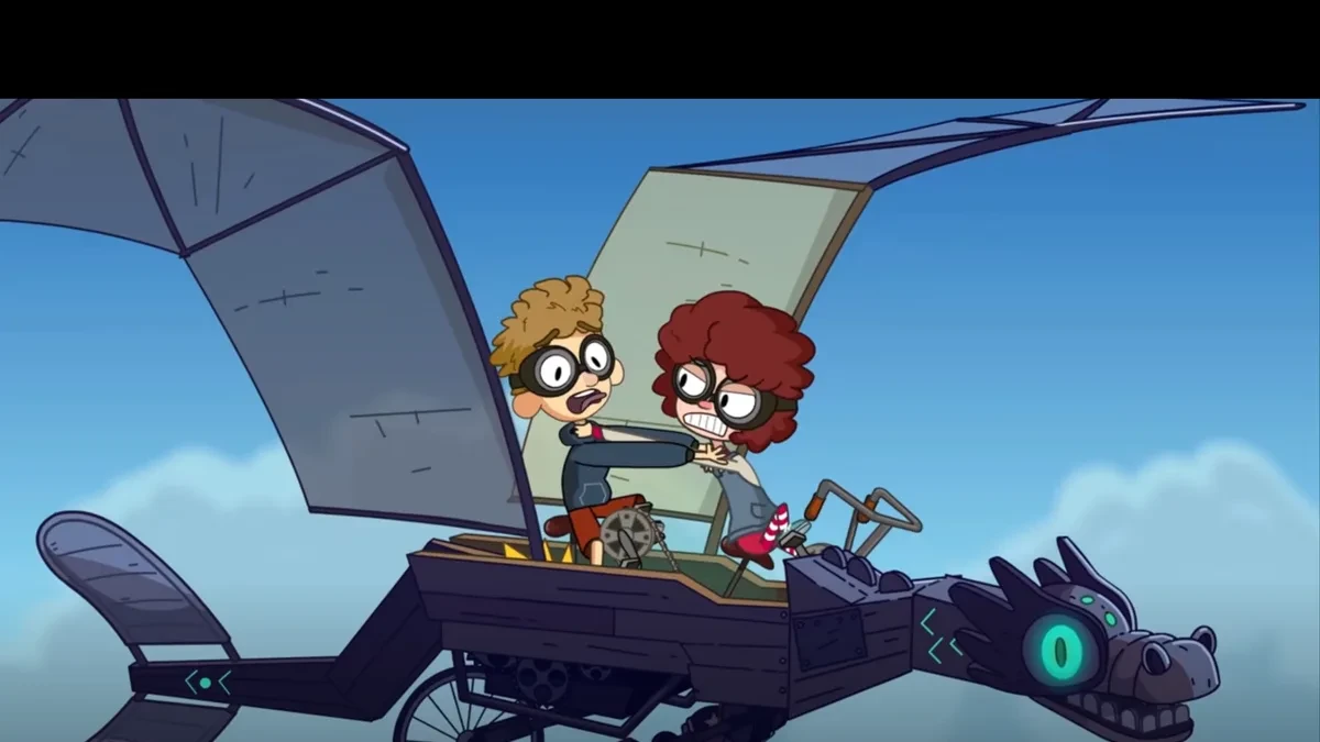 Screenshot visual gaya kartun interaktif dari gim Lost in Play di Steam