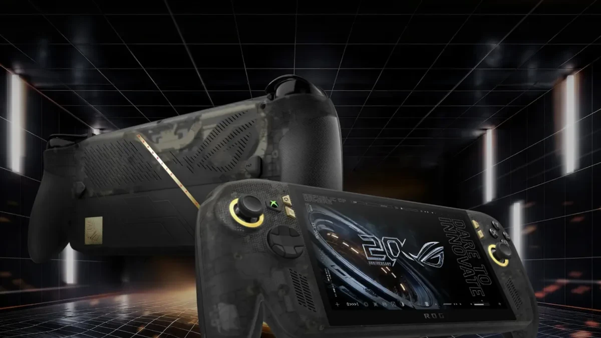 ROG Xbox Ally X20 handheld gaming ASUS dengan layar OLED dan kontroler terintegrasi