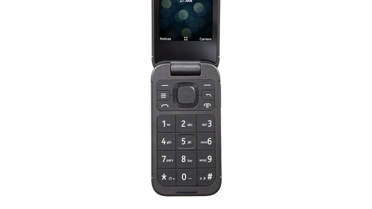 Ilustrasi nokia 2760 flip HMD Siapkan Ponsel Lipat Android dengan Harga Terjangkau