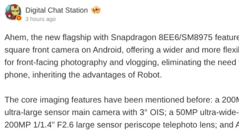 Honor Magic 9 Pro Siapkan Kamera Depan Persegi Pertama Android dan Sensor 200MP Ganda