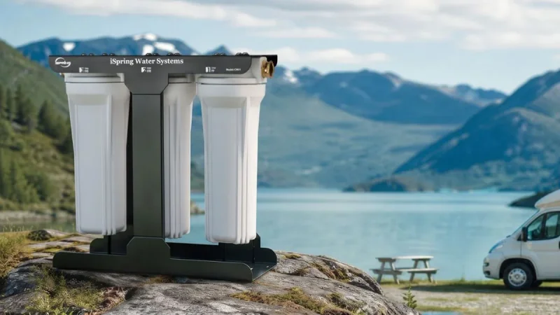iSpring CW31-PFBV: Filter Air RV Canggih Pembasmi Bakteri 99.9%