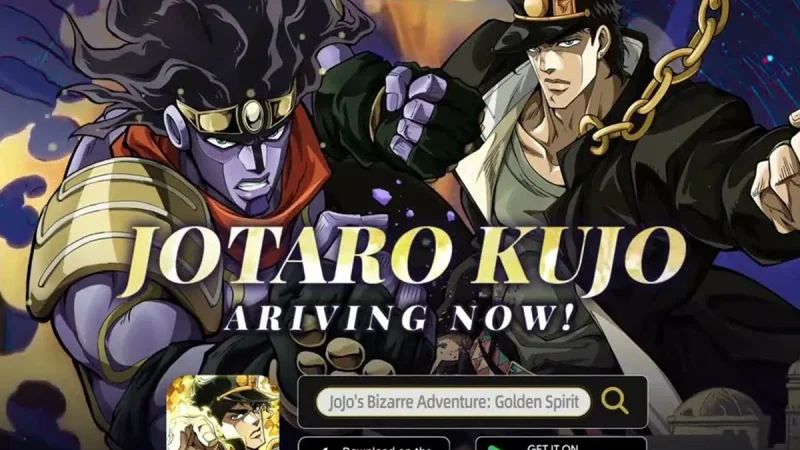 JoJo Golden Spirit Rilis SSR Jotaro Kujo & Fitur Taktis Baru
