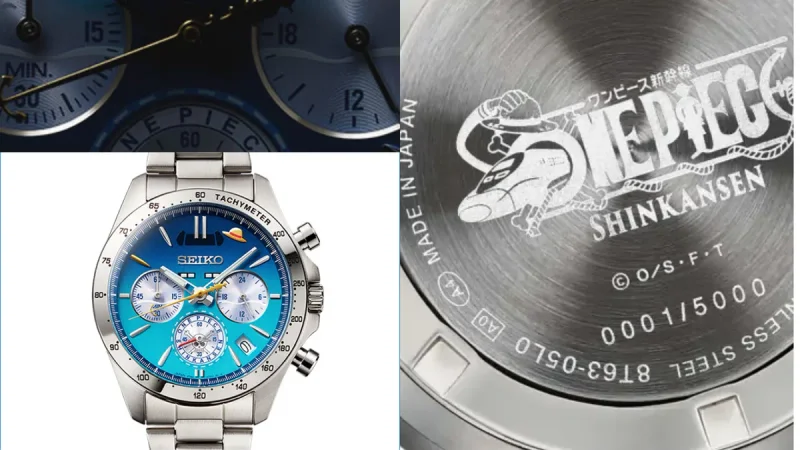 Kolaborasi Seiko x One Piece Shinkansen: Jam Tangan Kolektor Premium