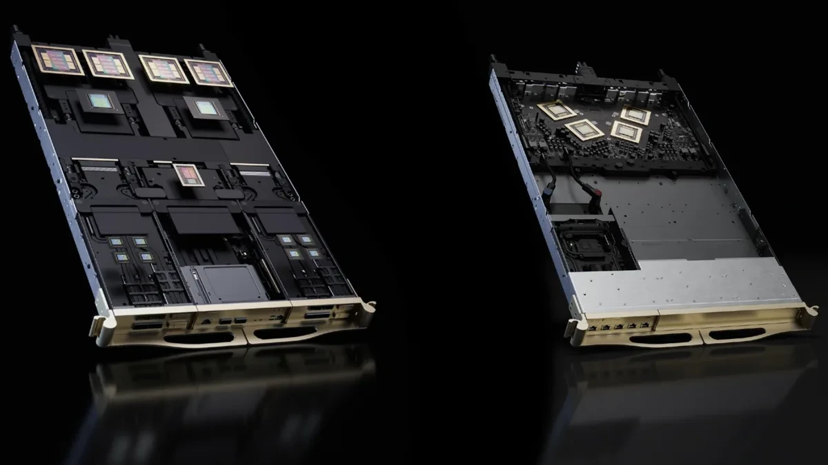 Server AI Nvidia dan krisis memori semikonduktor