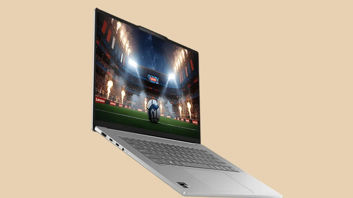 Lenovo IdeaPad Slim 5x dengan layar 120 Hz dan desain perak