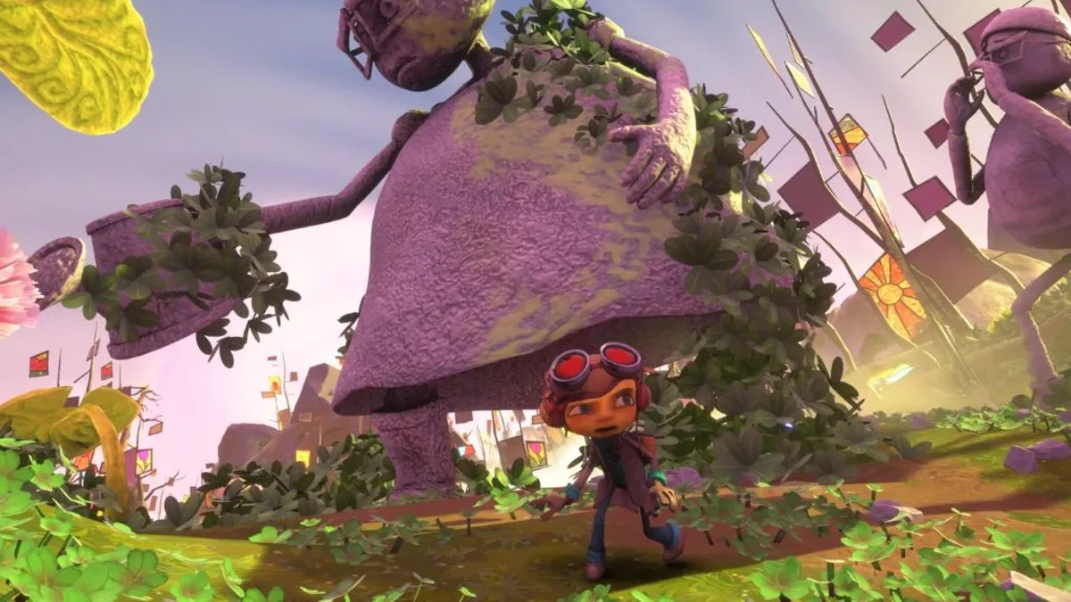 Karakter game Psychonauts 2 garapan Double Fine Productions