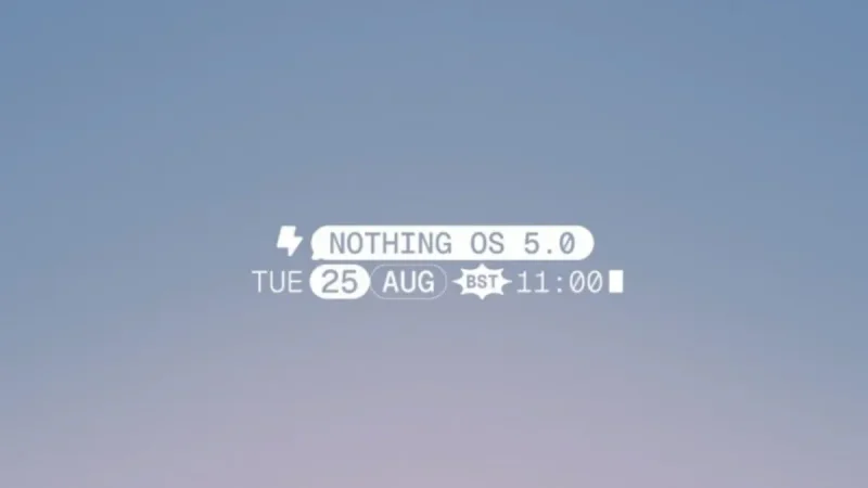 Nothing OS 5.0 Siap Rilis 25 Agustus, Cek Daftar HP yang Kebagian!