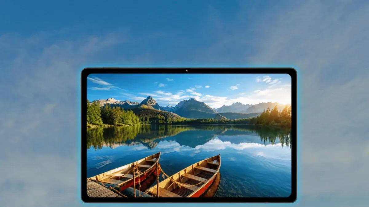 Nubia Pad Plus tablet Android dengan layar 12 inci dan aksesori keyboard