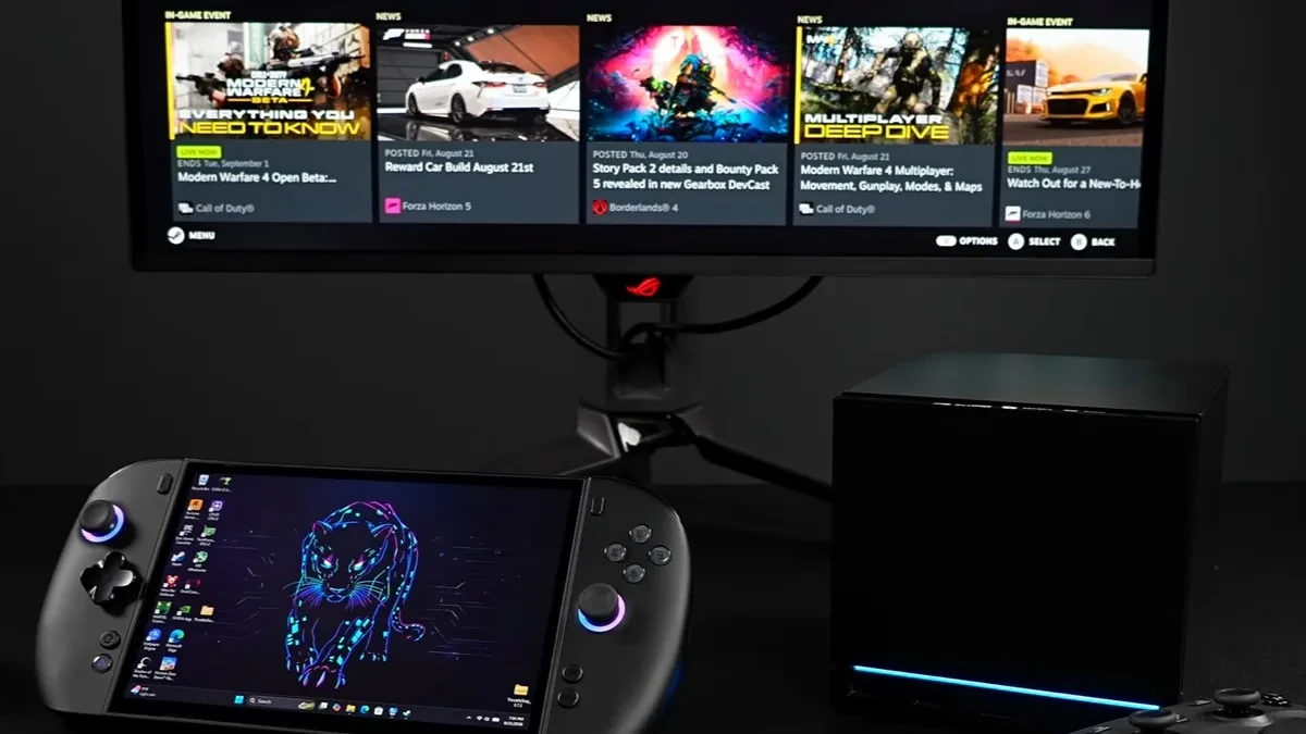 Pengujian benchmark komparatif konsol portabel OneXPlayer 3 melawan Valve Steam Machine
