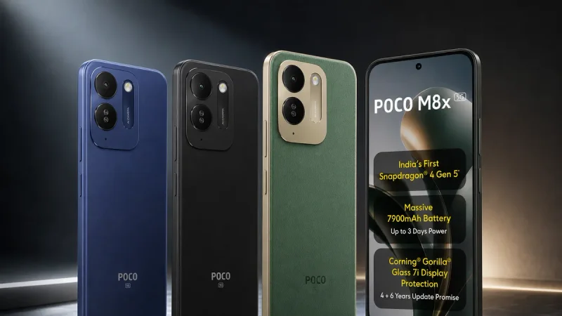 Poco M8x 5G Diam-Diam Rilis, Bawa Baterai Jumbo dan Otak Baru