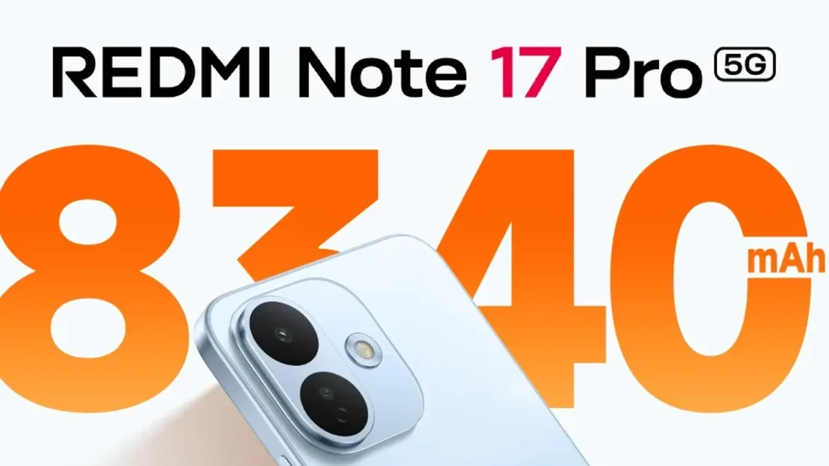 Redmi Note 17 Pro dengan baterai silicon-carbon 8.340 mAh dan layar OLED 120Hz
