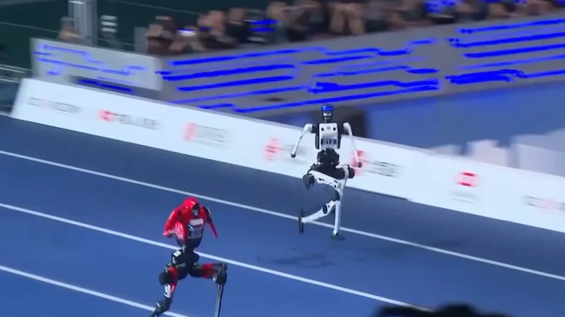 Robot Humanoid Tiongkok Patahkan Rekor Lari 100m Usain Bolt