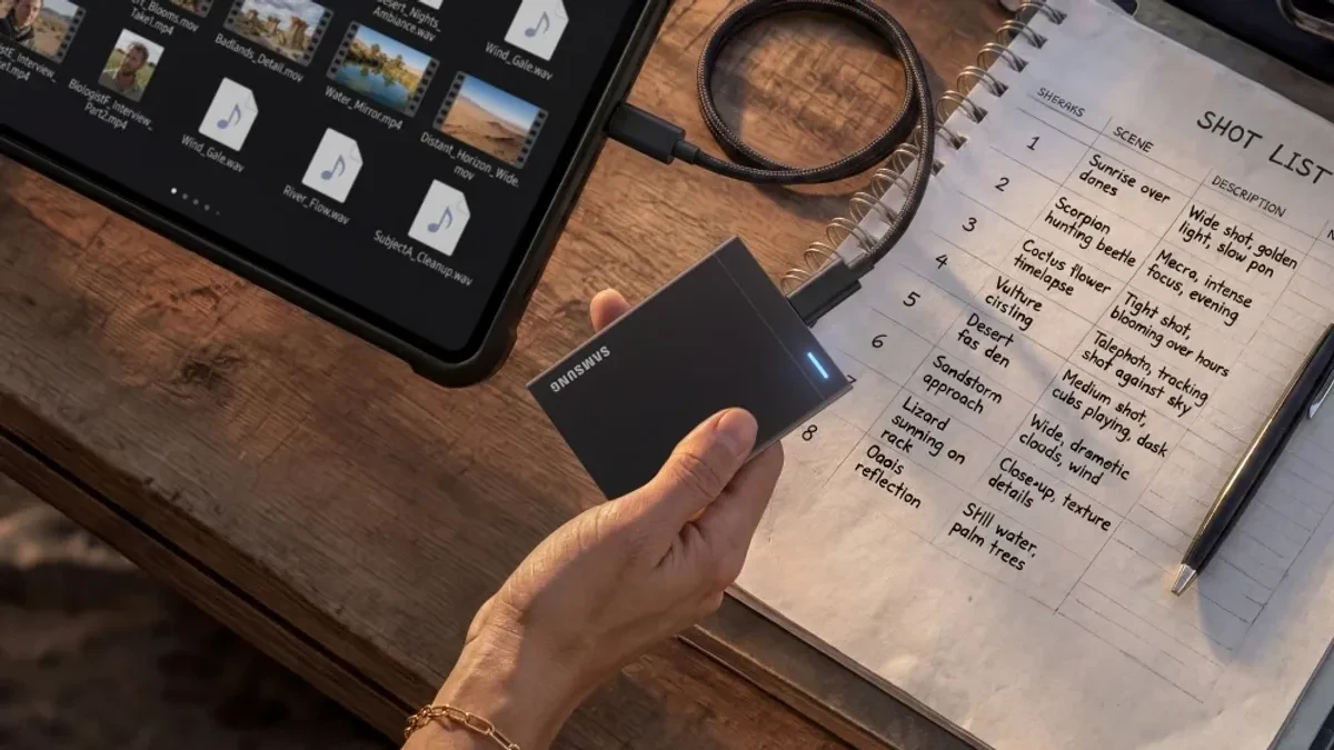 Samsung P9 dan P7 SSD portable USB4 dengan kecepatan transfer hingga 4.000 MB/s