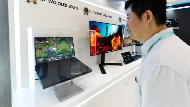 Samsung Pamer Layar OLED 300Hz dan Panel Fleksibel Masa Depan
