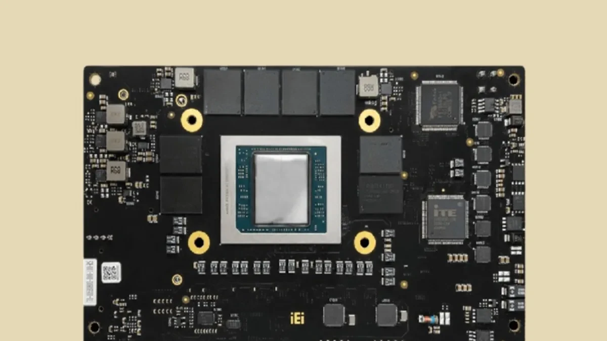 IEI NANO-X100 Single Board Computer bertenaga AMD Ryzen AI Embedded X100