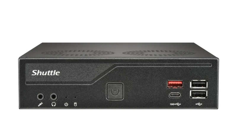 Shuttle Rilis Mini PC DH810S dengan CPU Intel Core Ultra 200S dan RAM 96 GB